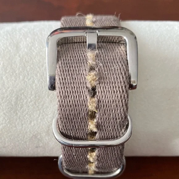 COPY - Shinola 20mm Taupe Stripe Nylon Strap - Picture 8 of 8